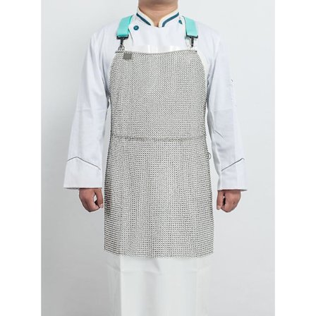 7mm Kuttesikker Rustfritt Stål Kjedepost Slakterforkle