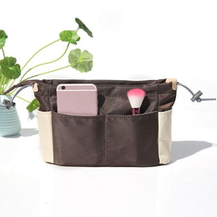 Organizer Insert Bag Käsilaukku Liner COFFEE