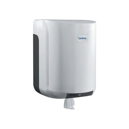 LYRECO Dispenser Centerfeed vit - Lyreco - Städ och hygien - Toalettpapper och torkpapper - Hållare - Torkrullar