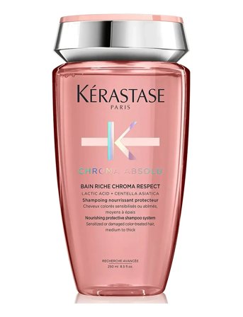 Kérastase Chroma Absolu Bain Riche Chroma Respect Shampoo - Nude - 250 ml