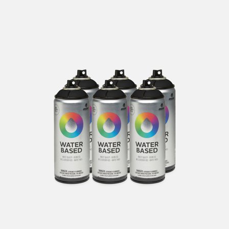 Montana Water Based 400 ml Black 6 Pack