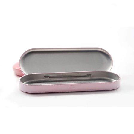 Hopeinen peltirasia sisävuorella model 2