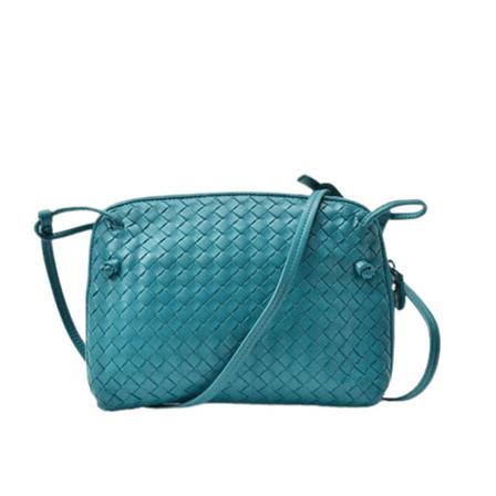 Bottega Veneta Vintage, Pre-owned Shoulder Bag Blauw, Dames, Maat:ONE Size