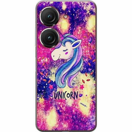 Asus Zenfone 9 Genomskinligt Skal Unicorn Enhörning