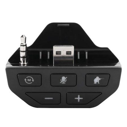 Ljudförstärkare förlustfri stereo headset-adapter 4 ljudlägen för Xbox One Gamepad Plug and Play