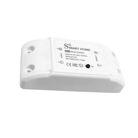 Wifi Smart Switch Plast App Fjernkontroll Bryter