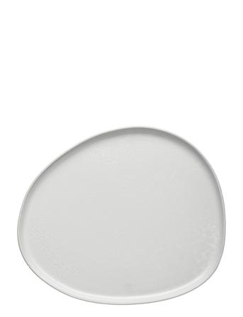 Raw Organic Arctic White - Dinner Plate Home Tableware Serving Dishes Serving Platters Valkoinen Aida