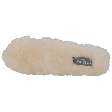 Axelda Indlægssåler i ægte fåreskind 43 - Creme