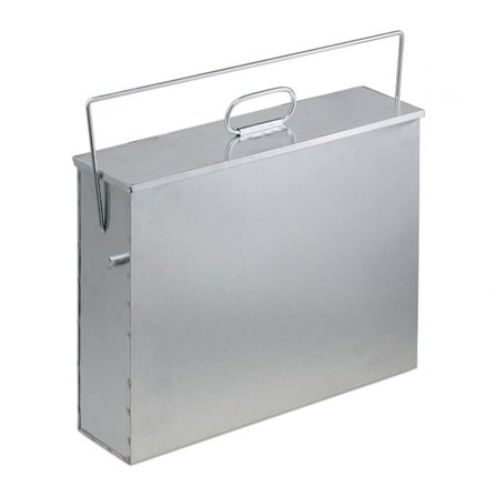 Kompakt askkopp med lock