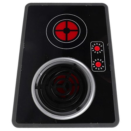 Låtsas Spis Leksak 1Set Självlysande Induktionshäll[D]