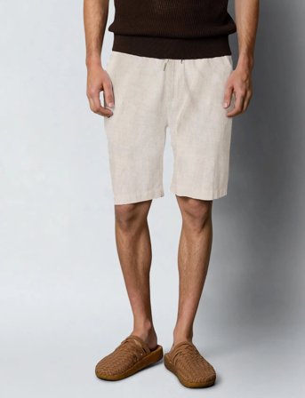 Clean Cut Copenhagen Barcelona Luca Shorts - Beige - XS