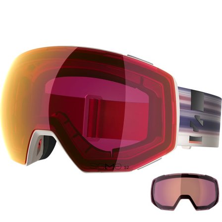 Salomon - Unisex Goggles Radium Prime Sigma (and Extra Lens) - Rainy Day