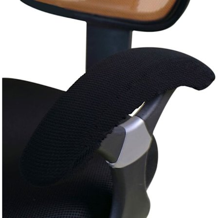 Par Armlenestøtte for Kontorstol/Kontorstol Armlenestøtte Albuepute Gaming Stol Arm Pude Svart