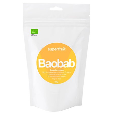 Superfruit Baobab Pulver Ø 150 g, Helse & Madvarer, Drikkevarer, Smoothies