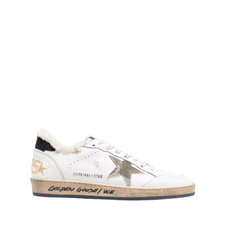Golden Goose, Sneakers Wit, Heren, Maat:41 EU,leer