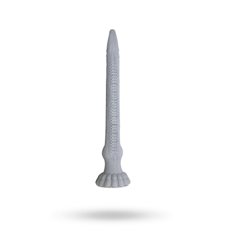 Basilisk Rippled Monster Silicone Dildo 43 cm
