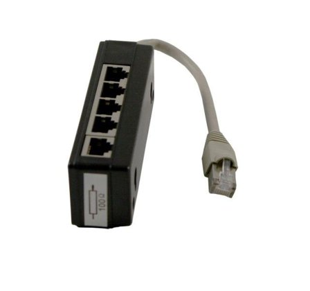 SYNERGY Kabel TK ISDN Verteiler 5fach, mit Widerstand, Synergy 21,