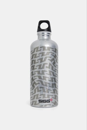 J.Lindeberg - JL Water Bottle Metallic Logo - Grey - - Onesize