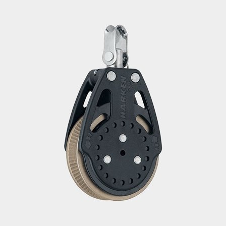 Harken 75mm Ratchamatic Block - Swivel, 1.5x Grip (2175)