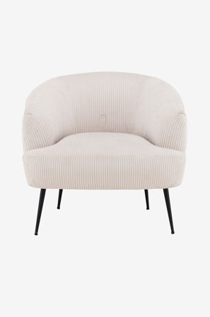 Venture Home - Fåtölj Derry - Beige - Fåtöljer - Från Homeroom