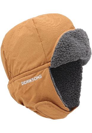 Didriksons Biggles Kid's Cap Mössor & hattar Unisex Brun 50