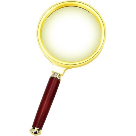 10X Forstørrelsesglass, Håndholdt Forstørrelsesglass - Profesjonelle Forstørrelsesglass for Lesing - Stort Forstørrelsesglass for Lesing - Lese 