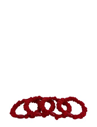 Pipol's Bazaar Cloe Tie Red 4Pcs - Red - ONE SIZE