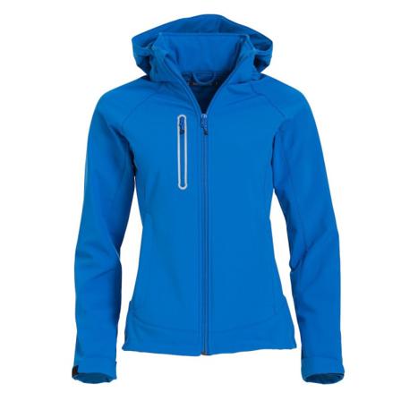 Clique Dam/dam Milford Soft Shell Jacka Xl Royal Blue