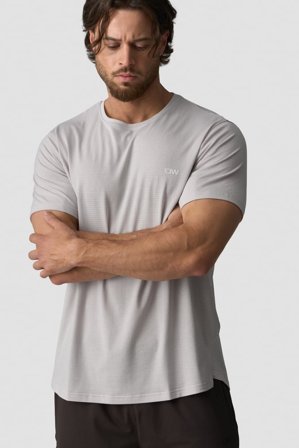 ICANIWILL - Stride Dri-Release T-shirt Light Dusty Beige - Herr - Träningskläder från ICIW