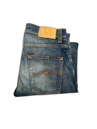 Mörkblå jeans från Nudie Jeans
