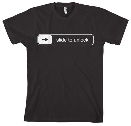 Slide To Unlock T-skjorte S