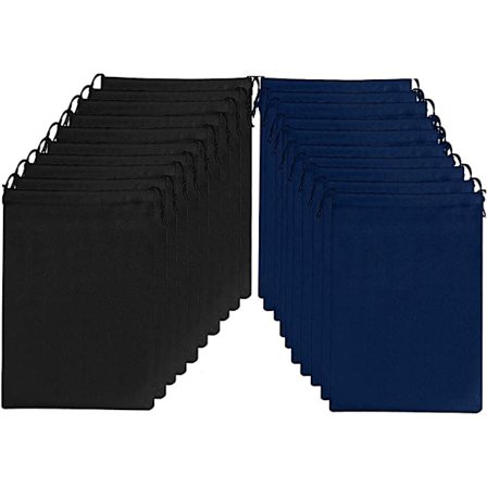 Skoposer (Svart Blå) Reisesko 20 stk Reise Skoposer Port