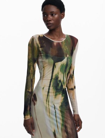 Desigual Godiva - Khaki green - M