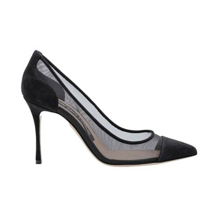 Sergio Rossi, Pumps Zwart, Dames, Maat:37 EU