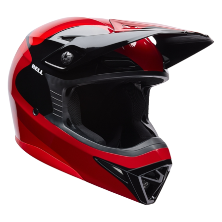 Casco MX BELL MX-10 Mips Wave Rojo/Negro M
