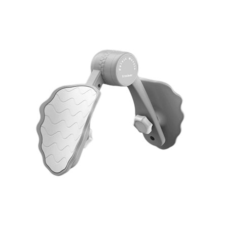 Lårmaster, hjemmefitnessutstyr, treningsutstyr for armer, indre lårtonere, trimmer tynn kropp, benøvelse grå