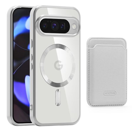 Google Pixel 10 / 10 Pro Case with Wallet - Gray