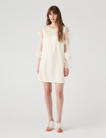 Ida Sjöstedt 372 Jess Dress - Cream - 36