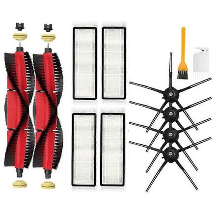 Alle sæt hovedbørste sidebørste HEPA-filter moppeklud udskiftning til S6 MaxV støvsuger reservedele