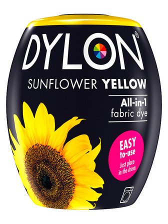 Dylon Tekstilfarve 05 Sunflower Yellow, Tøj & Bolig, Husholdning, Tekstilpleje