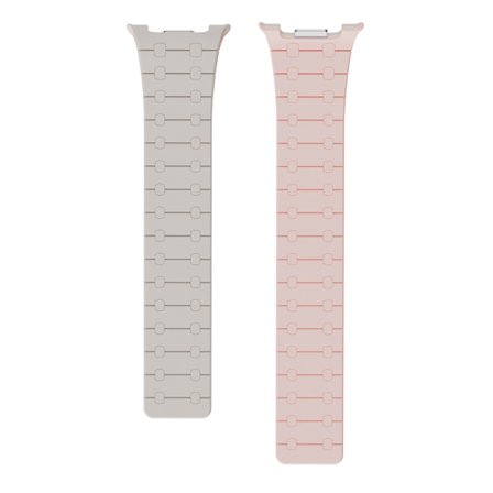 Magnetisk silikone urrem kompatibel med Samsung Watch 8 - Flerfarvet, udskiftelig rem til Samsung Watch Pink