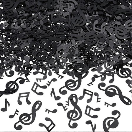 5000 kpl Musiikkihuomautusleikkauksia Musta Musiikkikonfetti Huomautuksia Musiikkibileiden Resitaalin Vastaanotolle Vauvakutsuille Hääjuhlille ja 