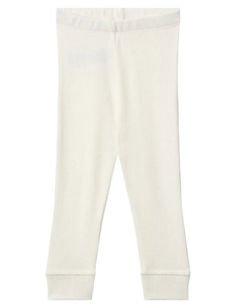 Copenhagen Colors Modal Rib Leggings - White - 86