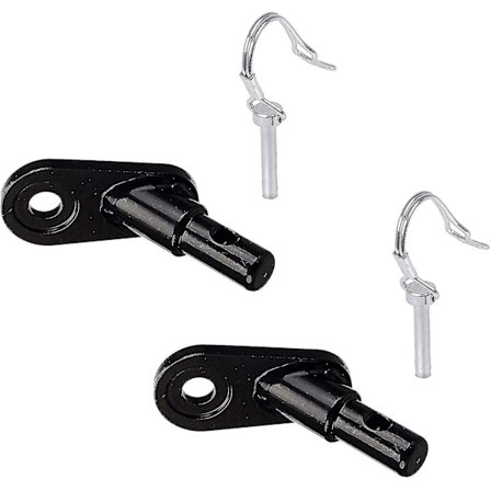 Sykkelhengerfeste med låsepinne Hengerfeste Stål Hengeradapter