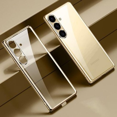 SULADA Galaxy S24+ Skal Ultra-Tunn TPU Fodral - Guld
