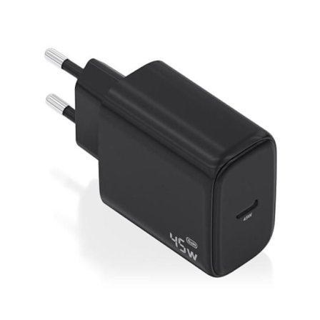 Vægoplader GaN Aisens A110-0970- 1xUSB Type-C- 45W- Sort