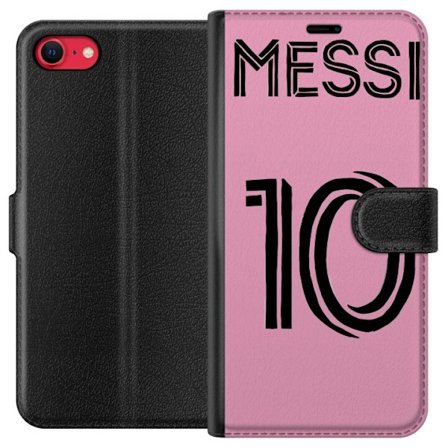 Kompatibelt Lommeboketui til Apple iPhone SE (2022) Lionel Messi (Inter Miami CF)