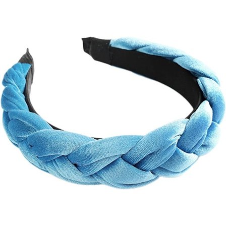 Hårband för Vuxna Kvinnor Sammet Flätad Hårband Sammet Hårband Tjockt Hårband Vintage Brett Hårband Hårtillbehör