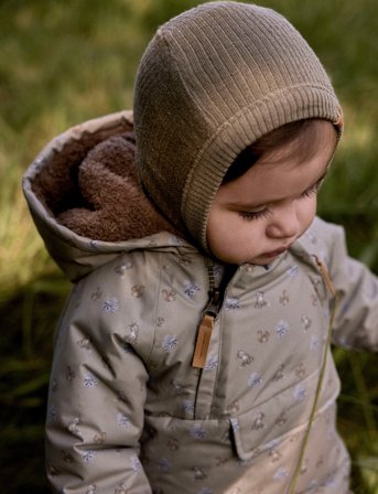 Lil'Atelier Nbnnanson Knit Balaclava Lil - Green - 34-39