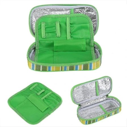 Kannettava insuliinin kylmälaukku matka diabeteslääkelaukku